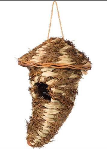 Prevue Grass Bird Nest Cone Shaped