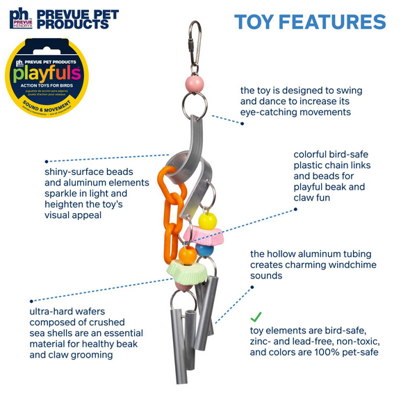 Prevue Pet - Chime Time Cyclone