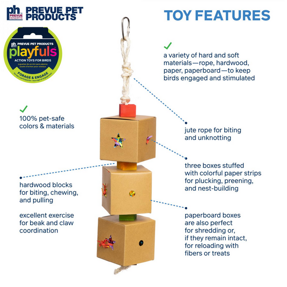 Prevue Pet - 3-Box Stuff & Hide