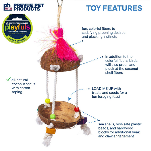 Prevue Tropical Teaser Tiki Hut