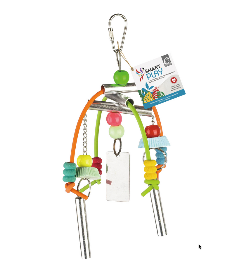 HARI Smart Play Enrichment Parrot Toy - Willow in Spring