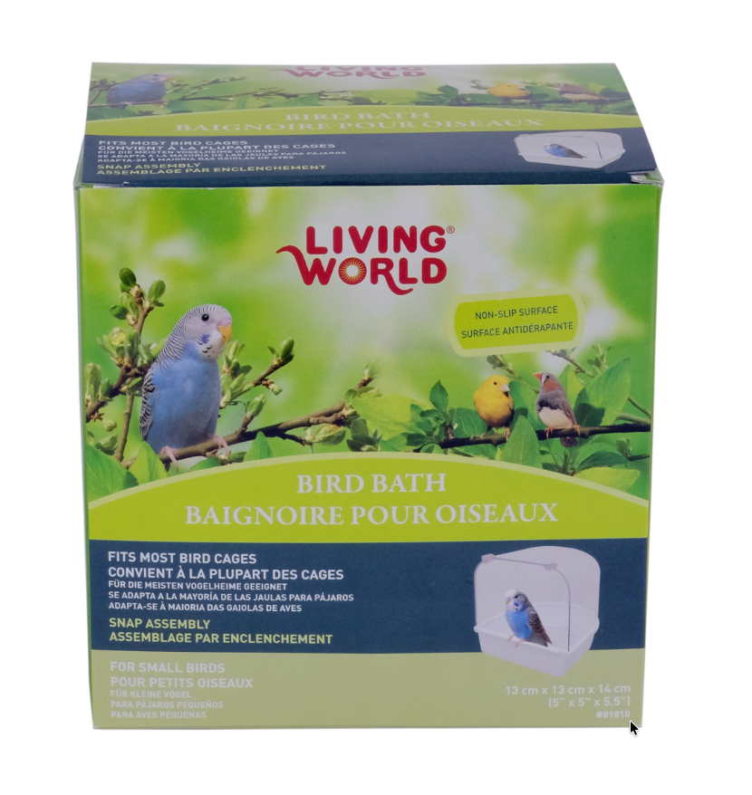 Living World Bird Bath - Small Birds