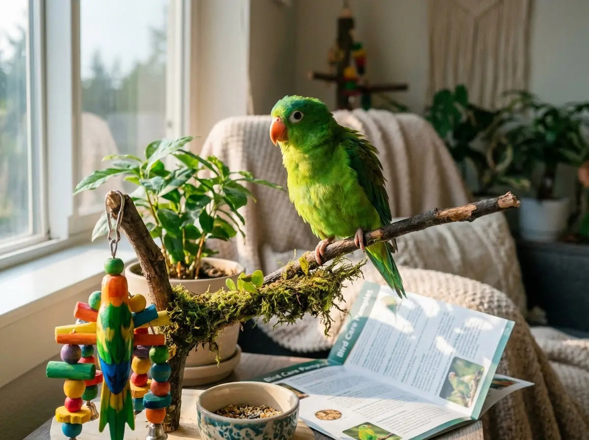 A Real-Life Bird Care Routine You’ll Actually Stick With ⏰🐦