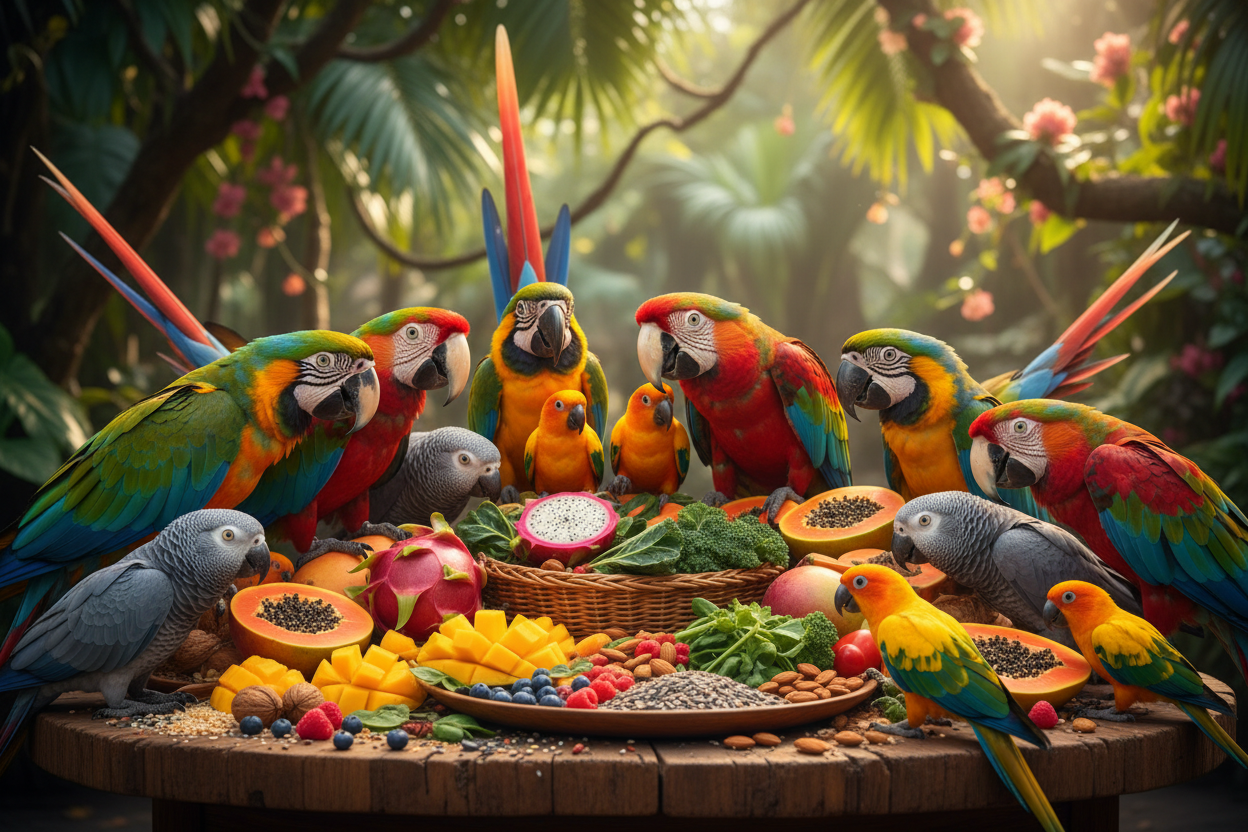 What Should I Feed My Parrot?