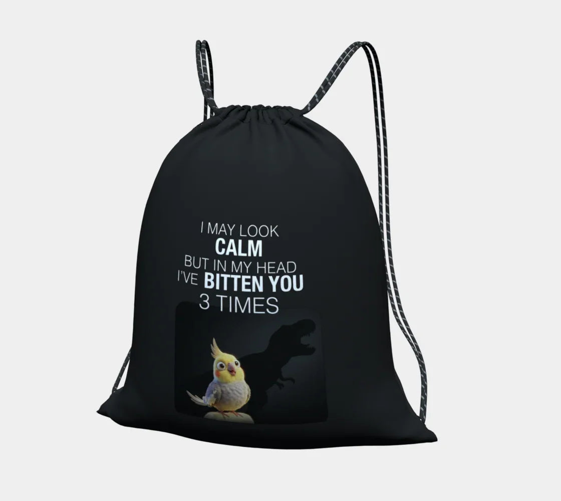Funny Cockatiel Tote Bag