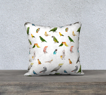 Parrots - 18" x 18" Pillow Case