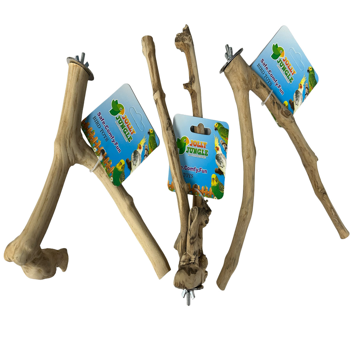 Java Wood Multi-Branch Perch