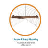 Hari Natural Rattan Corner Perch