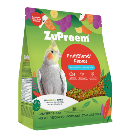 ZuPreem Fruitblend Flavor Medium Birds