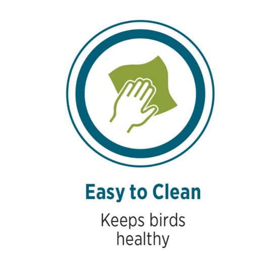 HARI Coffee Wood Bird Perch - Suitable for Large to Extra Large sized parrots