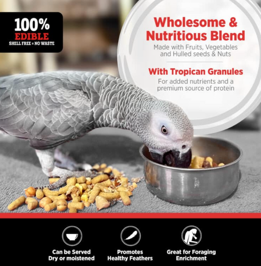 Formule Tropimix pour Grands Perroquets