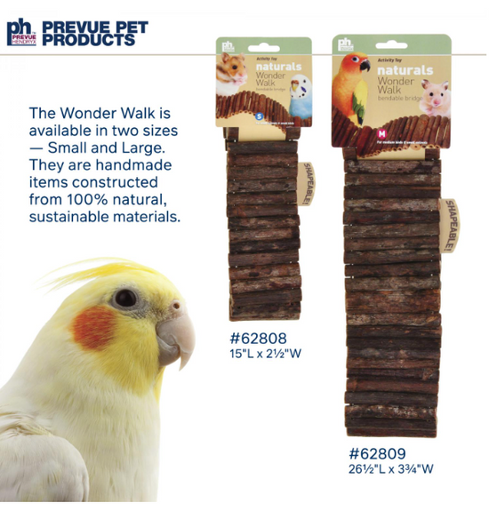 Prevue Pet - Naturals Wonder Walk Small for Birds
