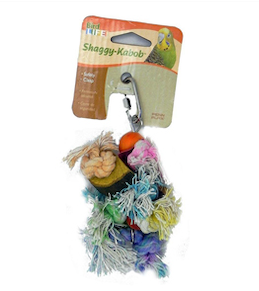 Penn Plax - Shaggy Kabob Small Rope toy