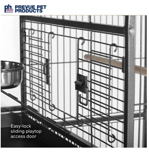 Prevue Deluxe Parrrot Bird Cage with Playtop