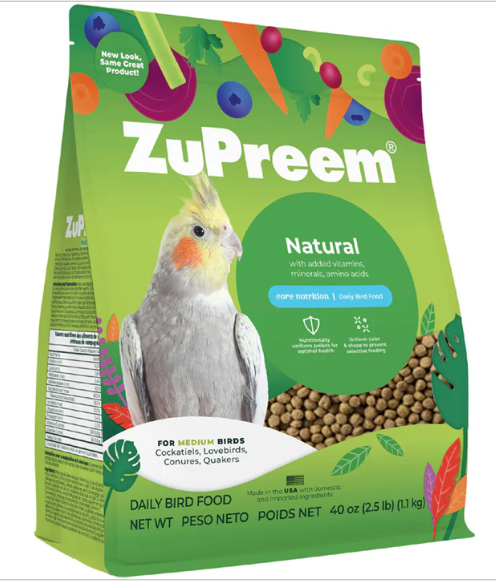 ZuPreem Natural Medium Birds