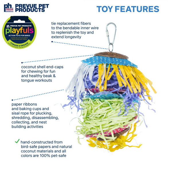 Prevue Pet -  Activity Toy Barn Dance