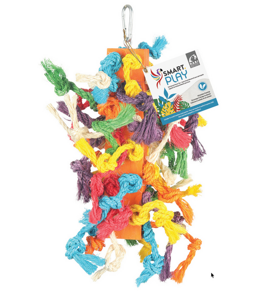 HARI Smart Play Enrichment Parrot Toy - Preening Block