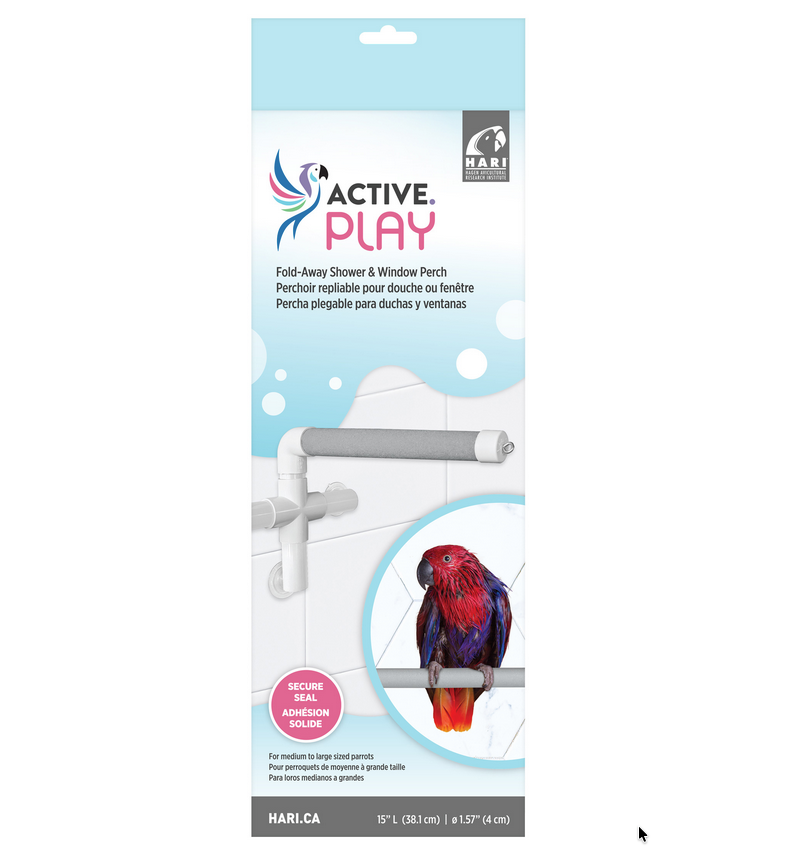 HARI Active Play Fold-Away Shower & Window Perch - Large