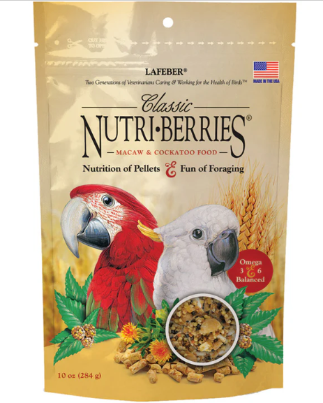 Lafeber Macaw & Cockatoo Nutri-Berries 10 oz