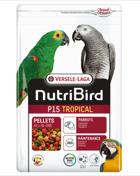 NutriBird - Tropical - Pellets - Parrots - 1kg