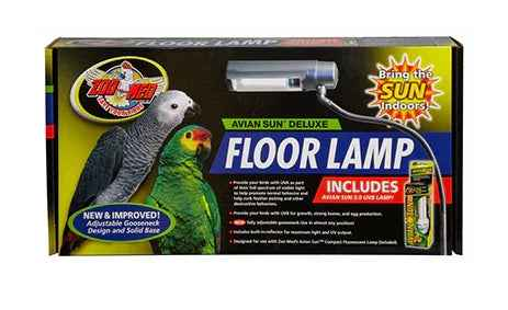 AvianSun Deluxe Floor Lamp with Avian Sun 5.0 UVB Lamp