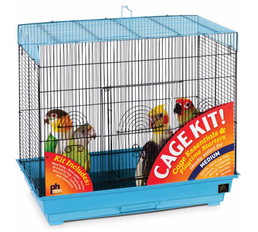 Flight Bird Cage Kit - Blue