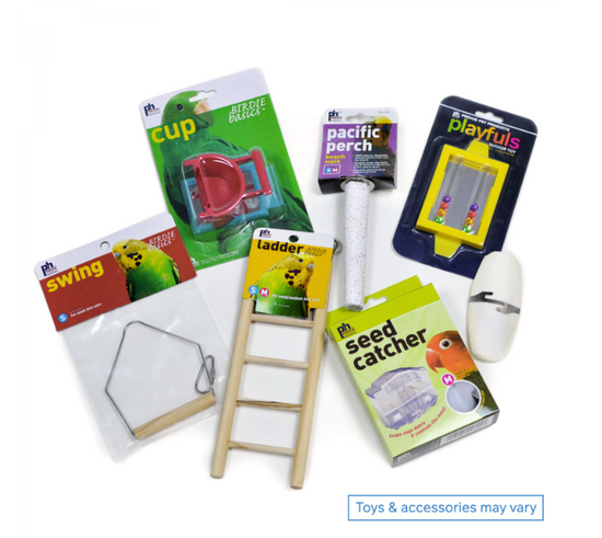 Flight Bird Cage Kit - Blue