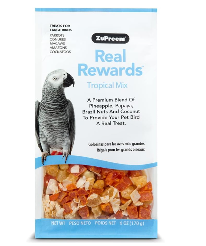 Zupreem Real Rewards Tropical Mix Large Bird Treat