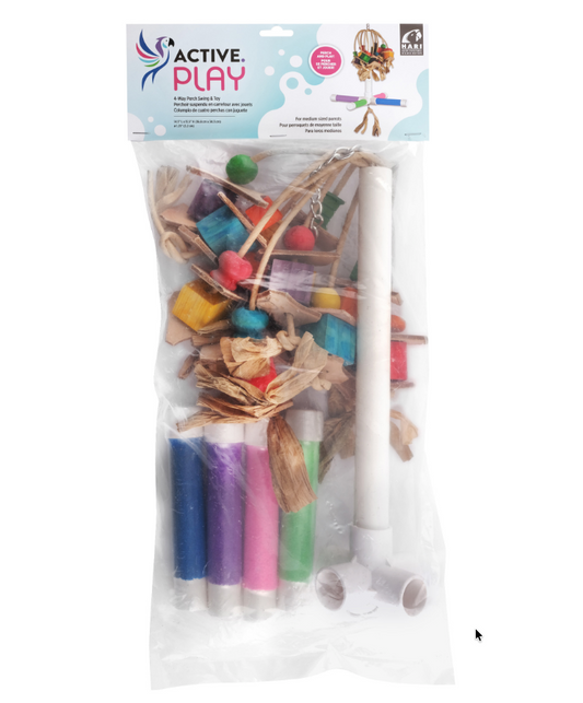 HARI Active Play - 4-Way Perch Swing & Toy