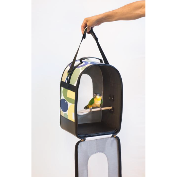 Prevue Hendryx Soft Sided Bird Travel Carrier with Perch