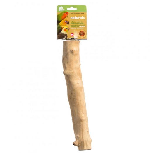 Prevue Pet - Coffee Wood Bird Perches Straight 12"