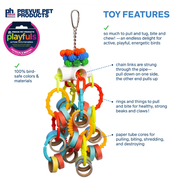 Prevue Pet - Loops'n Rings