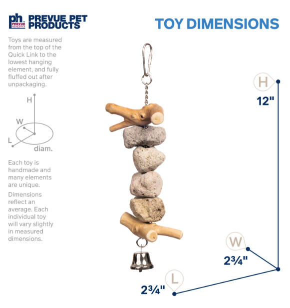 Prevue Pet Naturals - Block Rock