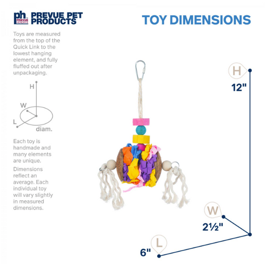 Prevue Pet - Accordion Crinkle Bird Toy