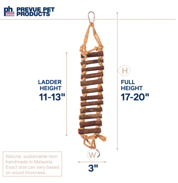Prevue Pet Naturals - Rope Ladder Toy