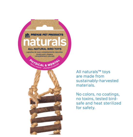 Prevue Pet Naturals - Rope Ladder Toy