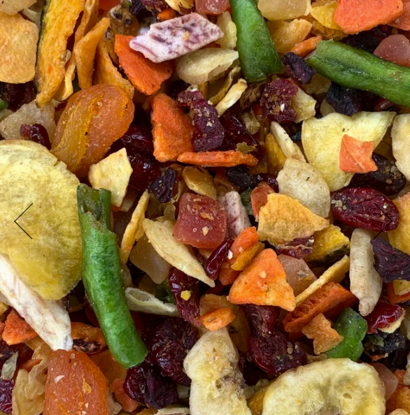 Golden Feast Veggie Fruit Crunch - Parrot/Macaw/LRG Birds