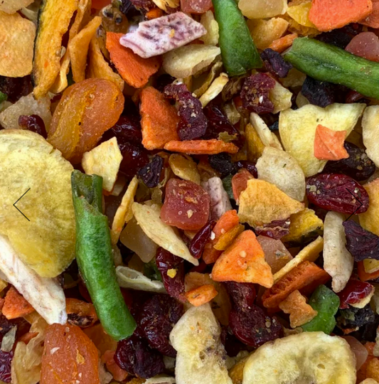 Golden Feast Veggie Fruit Crunch - Parrot/Macaw/LRG Birds