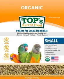 TOP's Parrot Food Small Pellets - 4lb
