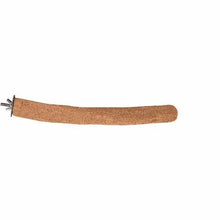 Cork bird perch for cages, natural texture for foot health and enrichment