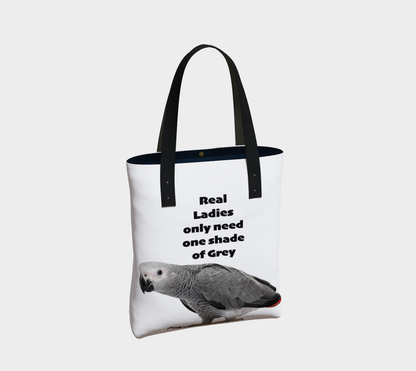 African Grey Parrot Tote
