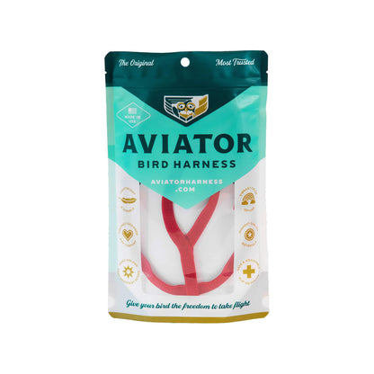 Aviator Bird Harness - red