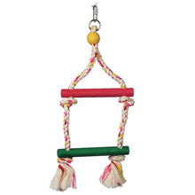 Living World Junglewood 2-Step Rope Ladder for avian play and exercise