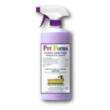 Pet Focus AviaryCage Cleaner spray bottle for bird cage cleaning and deodorizing