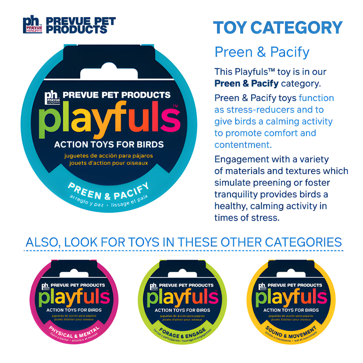 Prevue Playfuls Preen