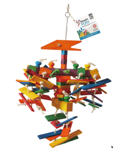 wood bird toy