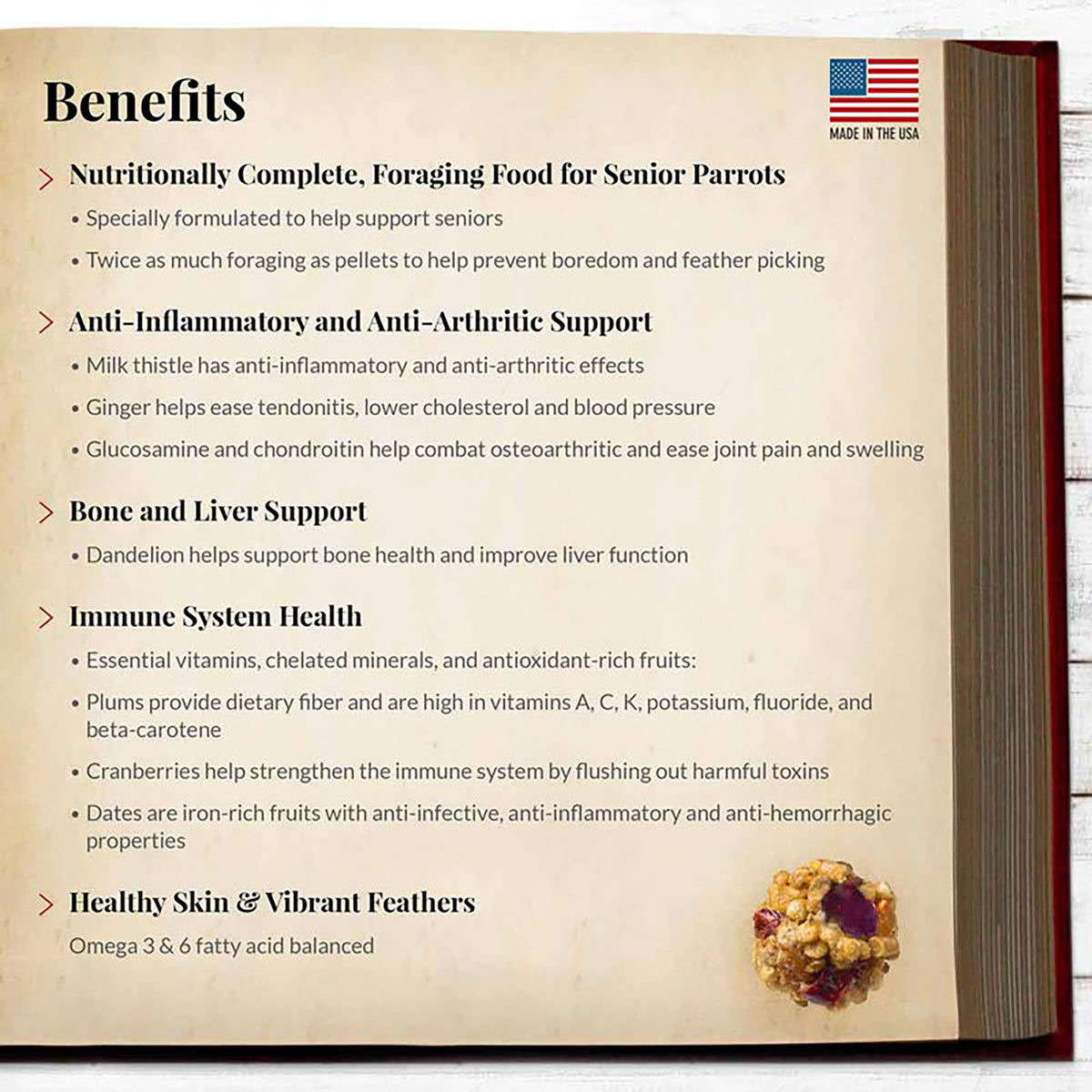 Lafeber Senior Parrot Nutri-Berries