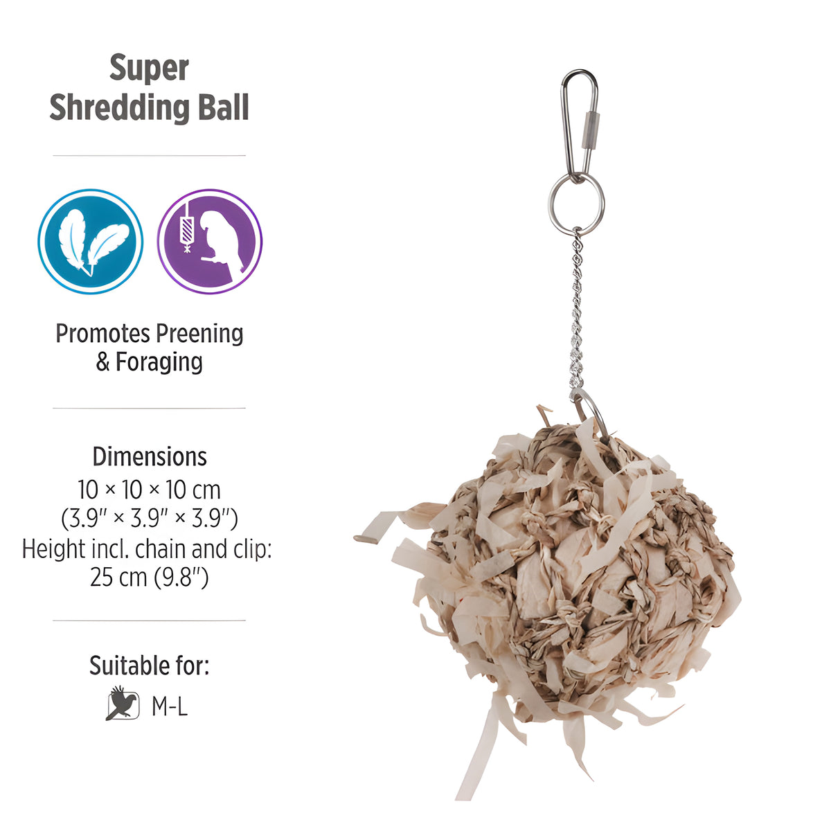 HARI Smart Play Super Shredding Ball